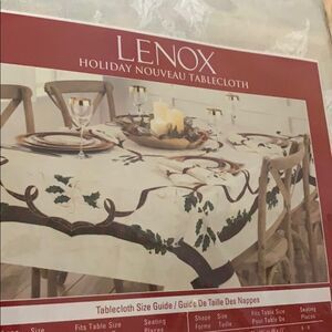 NWT LENOX HOLIDAY NOUVEAU TABLECLOTH‎ SIZE …